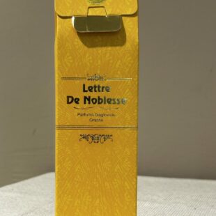 LETTRE DE NOBLESSE